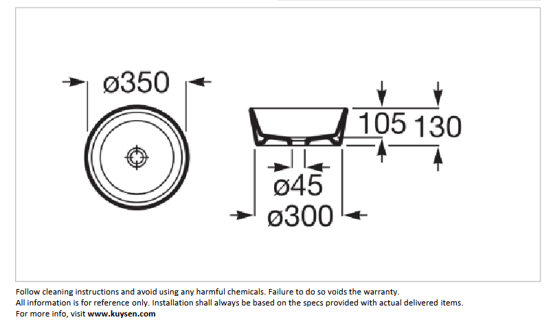 Roca OPTICA countertop basin w/o overflow A327B15000