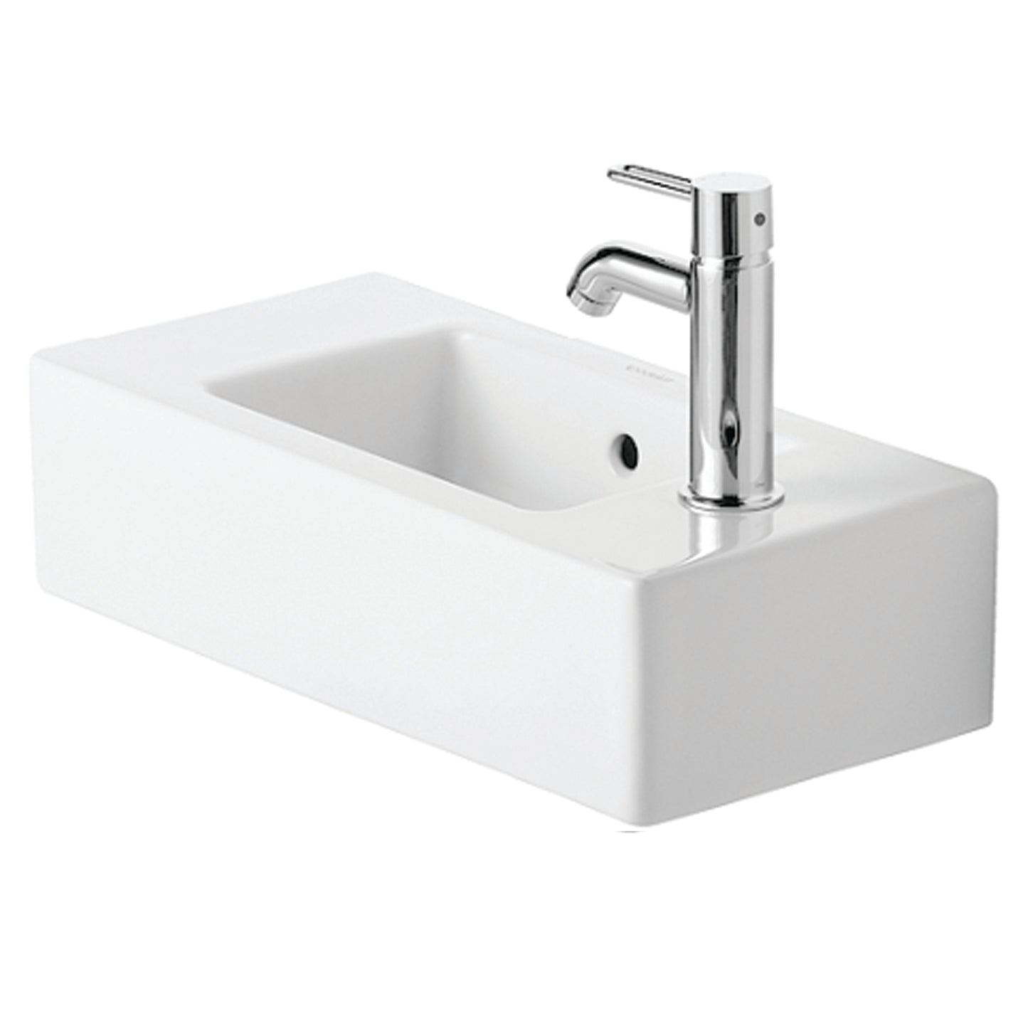 Duravit Vero Handrinse Basin with Wondergliss 070225.00001