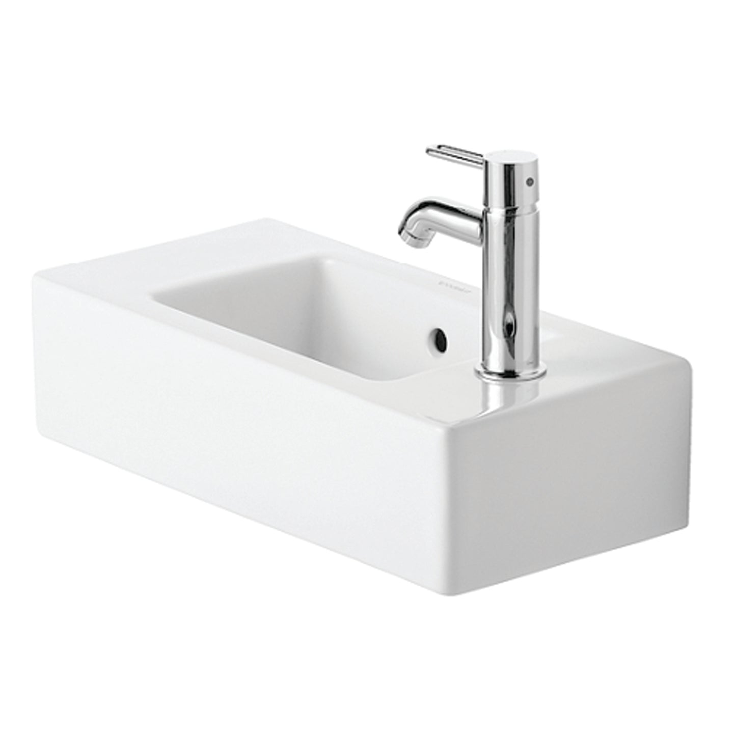 Duravit Vero Handrinse Basin with Wondergliss 070350.00001