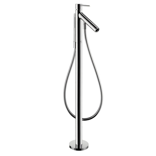 Axor Starck Single lever finish set floor mount tub mixer, Chrome 10456.000