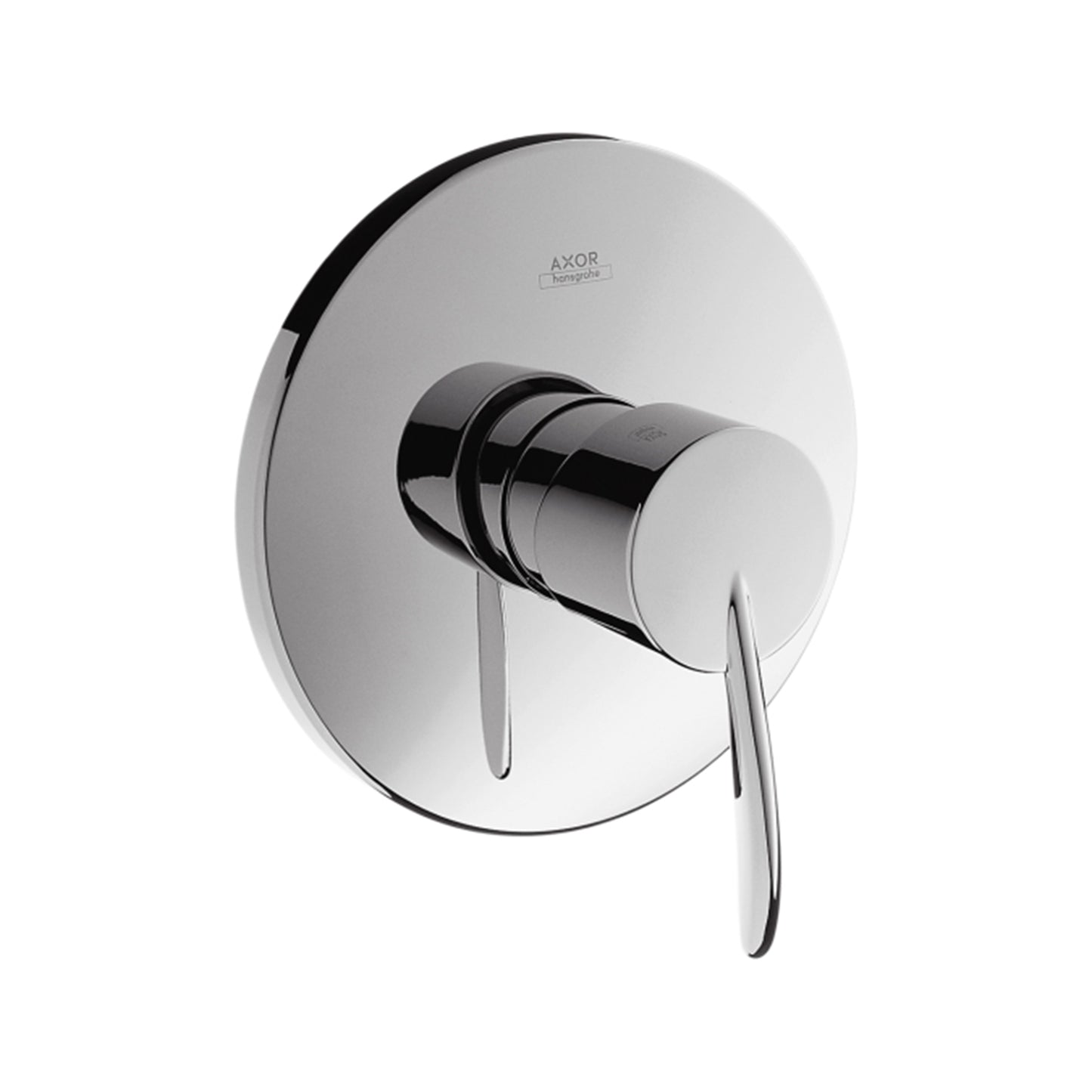 Axor Starck Classic Finish set for single lever bath/shower mixer, Steel 10615.000.