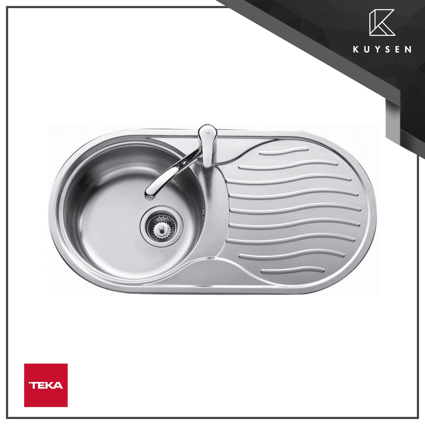 TEKA Esfera DR80.1B.RD Inlay Sink 1111.0005.