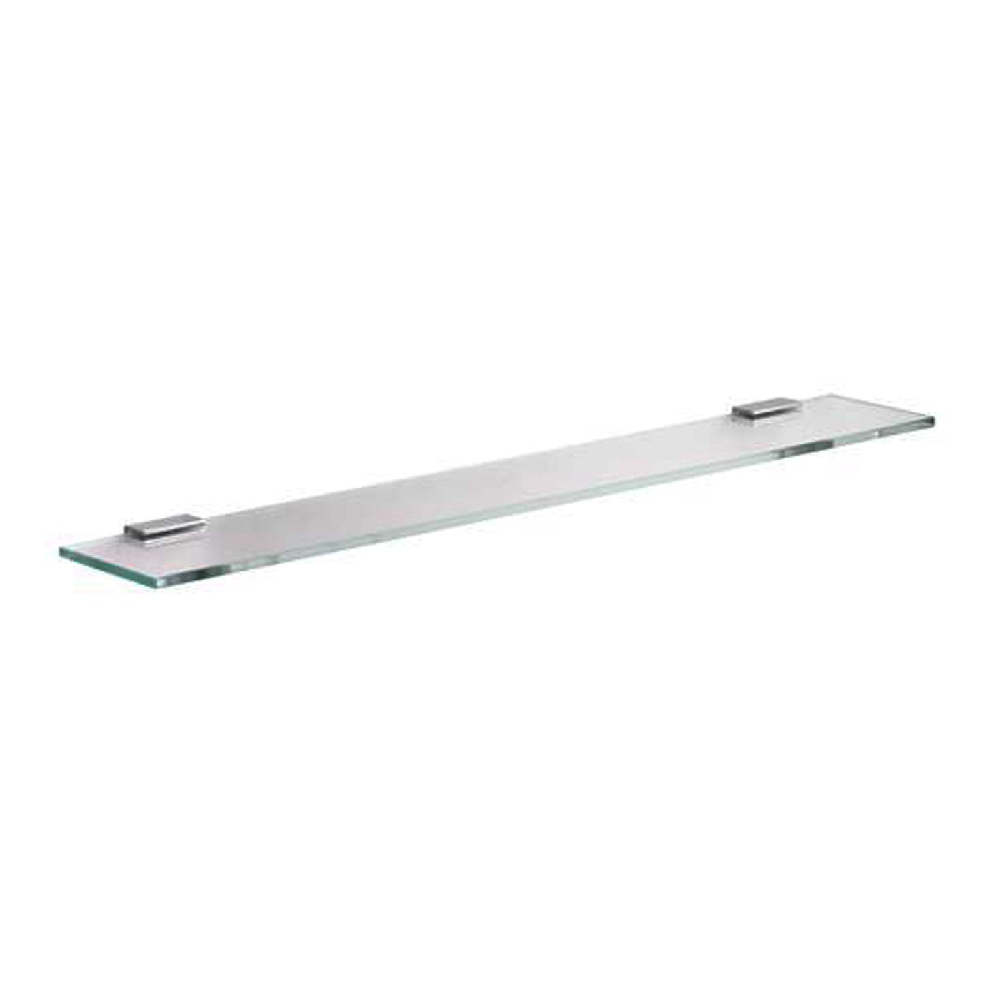 KEUCO ED11 shelf with crystalline glass 700 x 120 x 8mm with brackets 11110 015700.