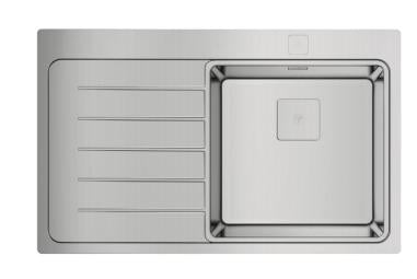 TEKA, Spain Zenit RS15 / Single Bowl Inset Kitchen Sink Stainless Steel 1151.00005