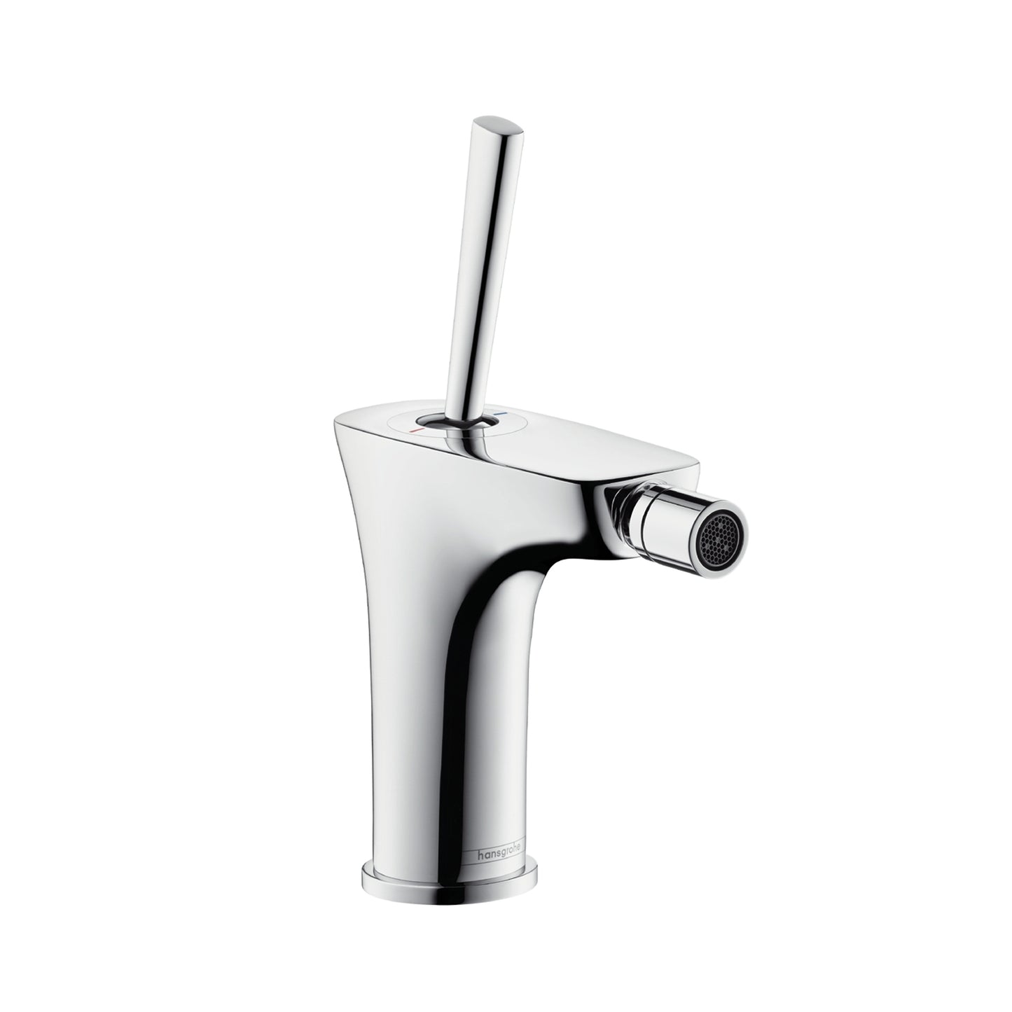 Hansgrohe Pura Vida Bidet mixer with push-open waste set 15270.000