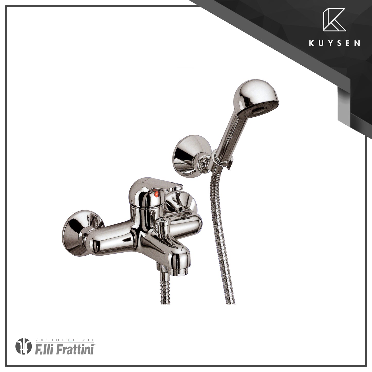 Frattini Tuingo Exposed Bath/Shower + Handshower Set 18002.00