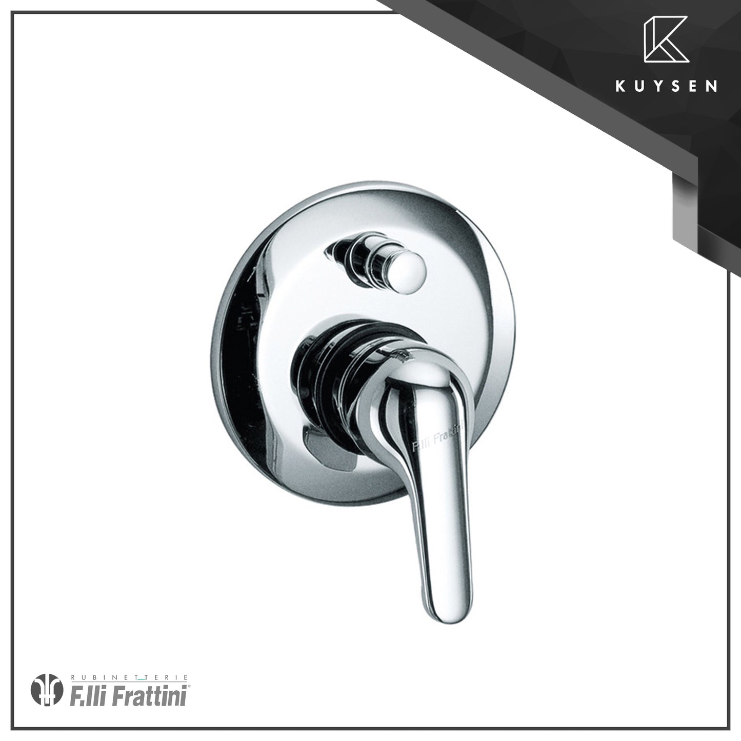 Frattini Tuingo Concealed Bath/Shower Mixer Valve 18010.00