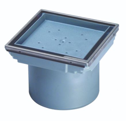 Kessel Drain Recessed Stainless Steel Drain Cover 27211