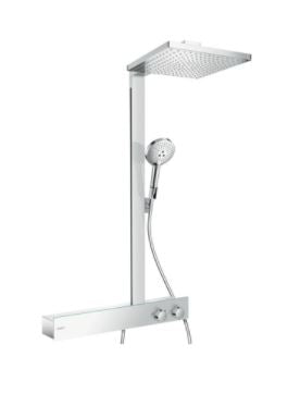 Hansgrohe Raindance E300 1jet EcoSmart with ShowerTablet 600 shower pipe 27364.000