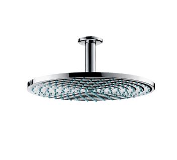 Hansgrohe Raindance S300 1jet overhead shower with ceiling connector 27494.000