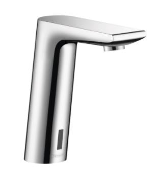 Hansgrohe Metris sensor mixer battery operated temperature pre-adjusted 31101.000