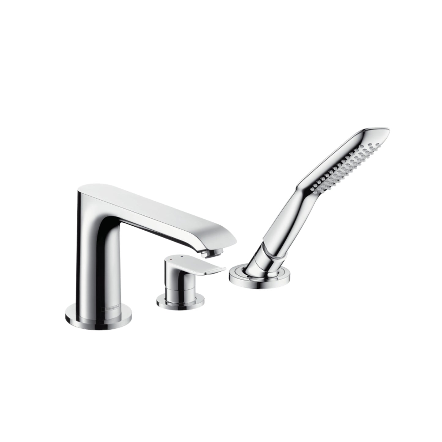 Hansgrohe New Metris 3Hole rim mounted tub mixer 31190.000