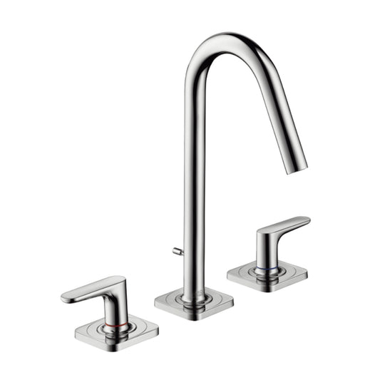 Axor Citterio M 3-hole 2 handle basin mixer, Chrome 34133.000