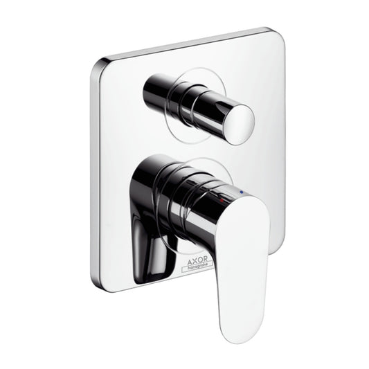 Axor Citterio M Finish set for concealed single lever bath/shower mixer, Chrome 34425.000