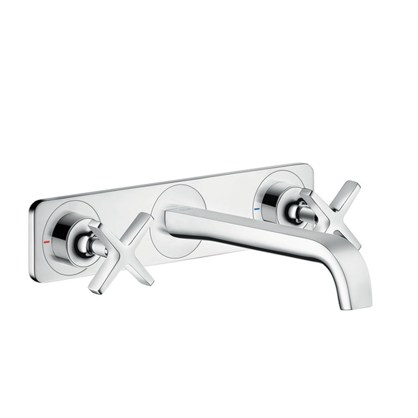 Axor Citterio E Finish set for wall mounted 2-handle basin mixer, Chrome 36115.000.