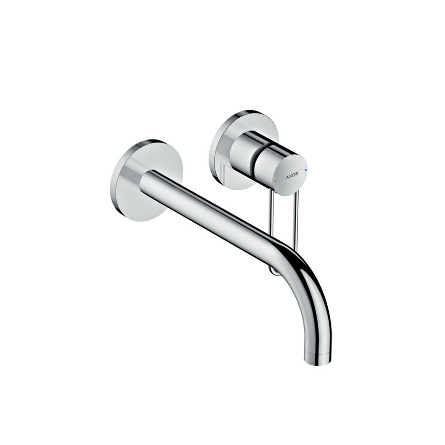Axor Uno Loop 2-hole Basin Mixer, Chrome 38122.000