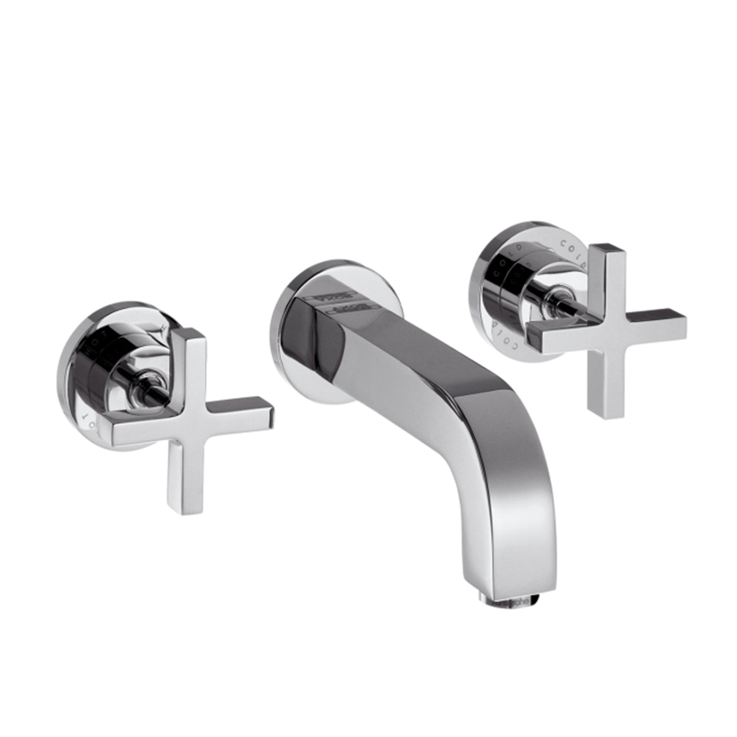 Axor Citterio Finish set for 2-handle wall mounted basin mixer, Chrome 39313.000