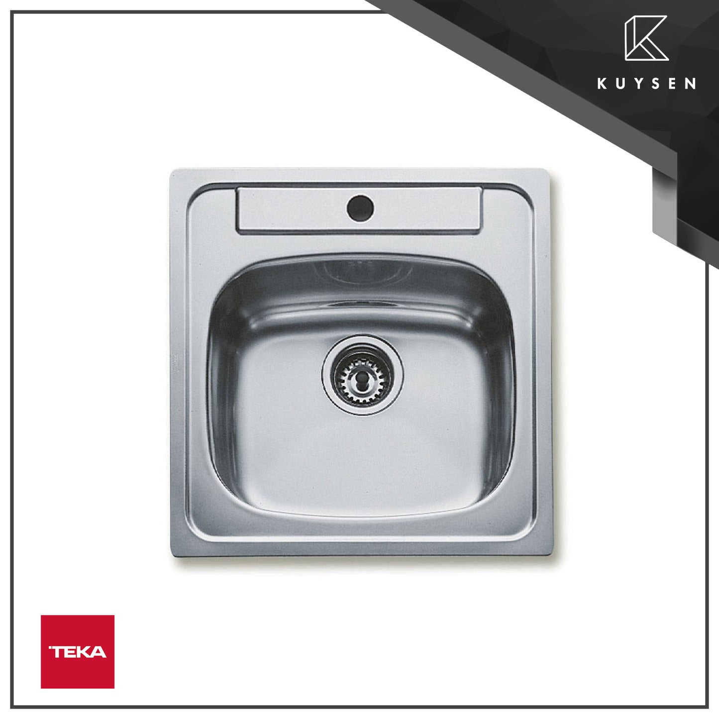 TEKA America 20.21.1B.1H Inlay Sink 4013.6000