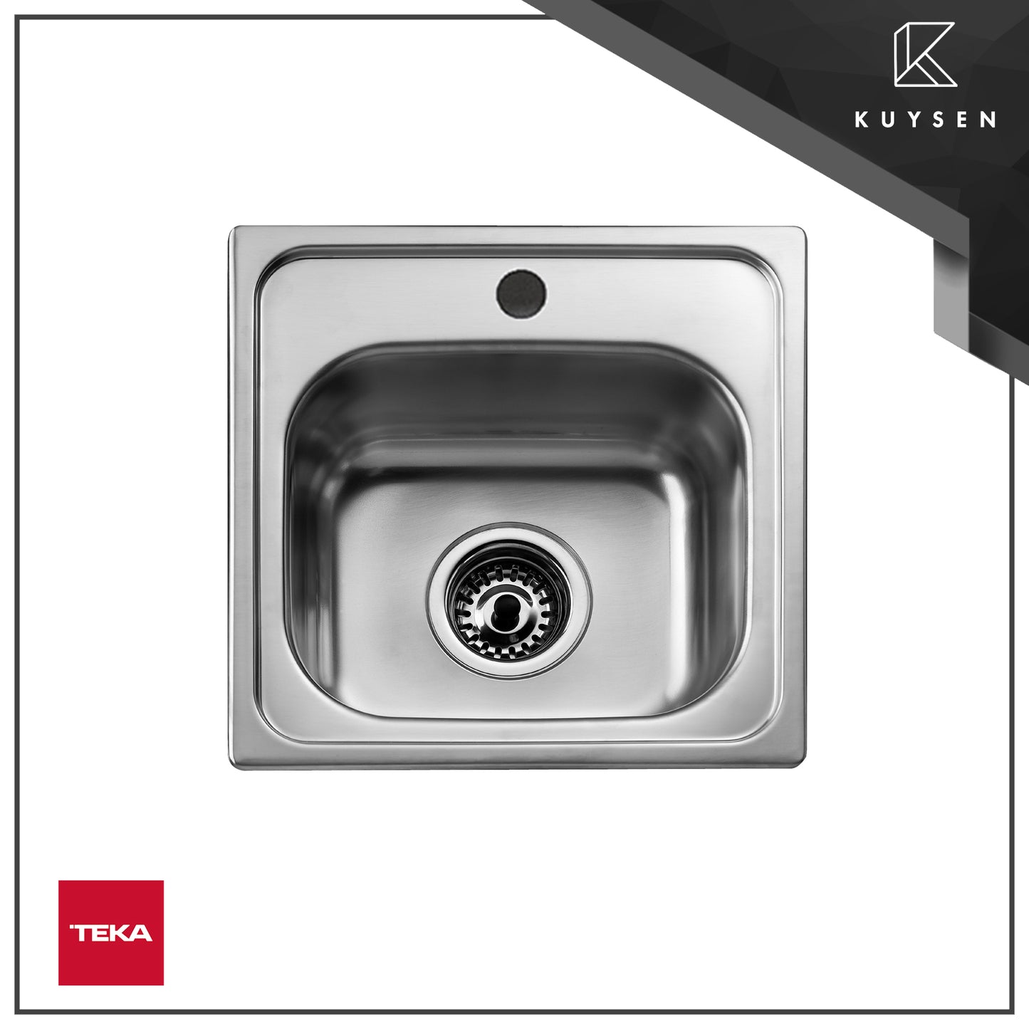 TEKA America 15.15.1B.1H Inlay Sink 4013.6010