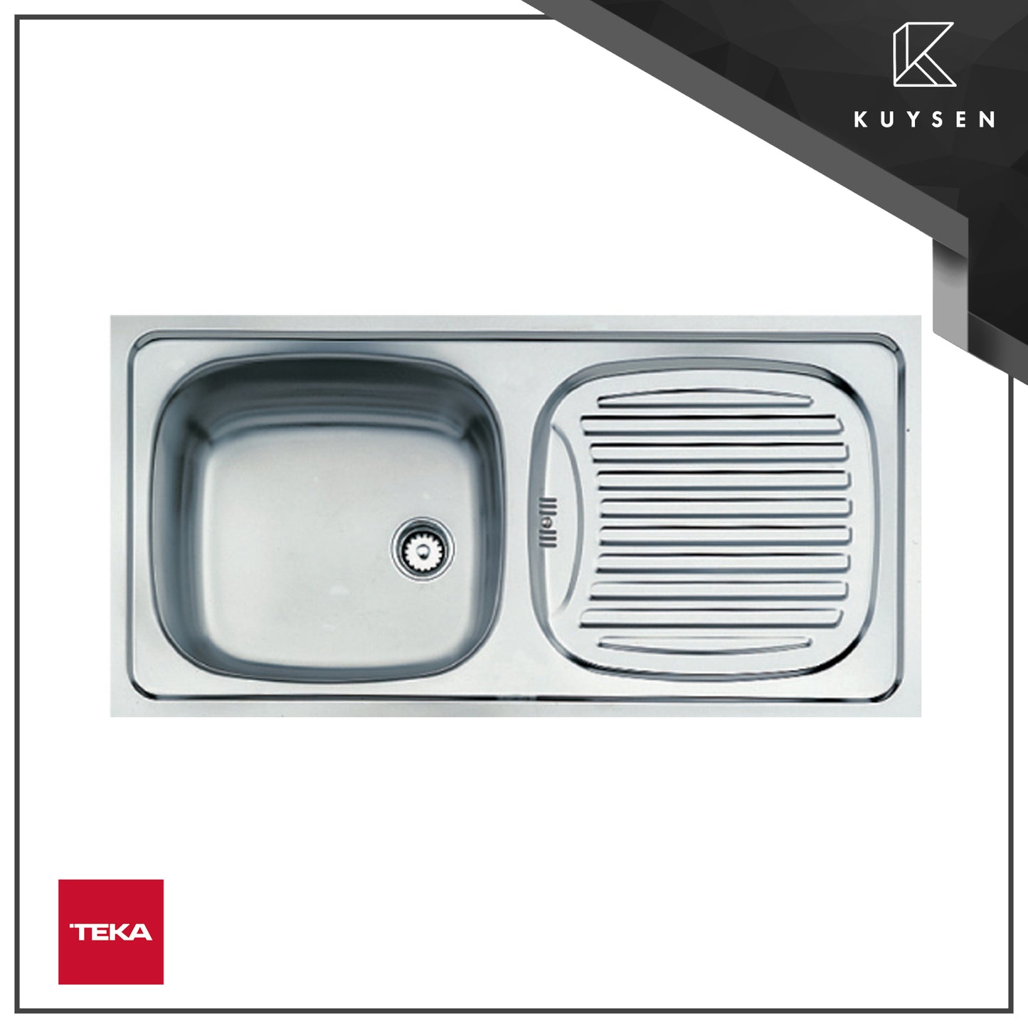 TEKA Universal 860.440.1B.RD Inlay Sink 4013.6101