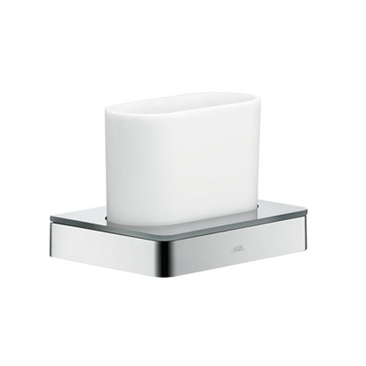 Axor Universal Toothbrush tumbler with holder, Chrome 42834.000
