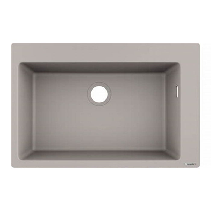 Hansgrohe SilicaTec Granite Sink Built-in sink 660 43313.380