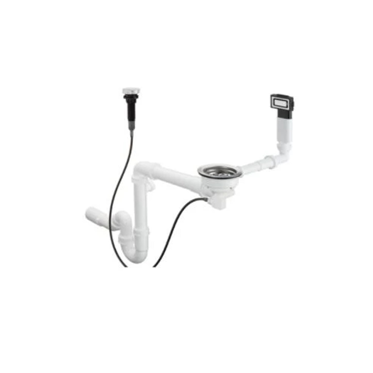 Hansgrohe Automatic waste and overflow set for sink 660 43931.009