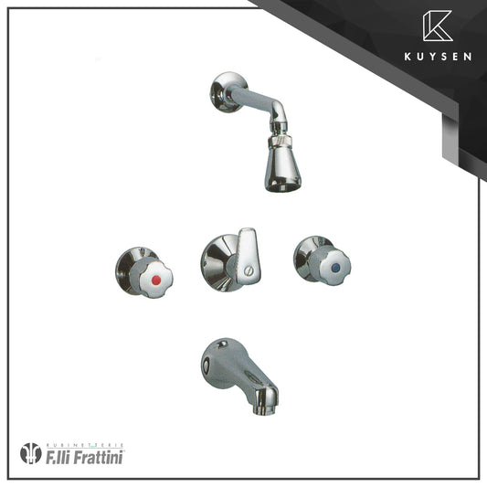 Frattini Polo Built-in Bath/shower+ohs+spout 71018.00