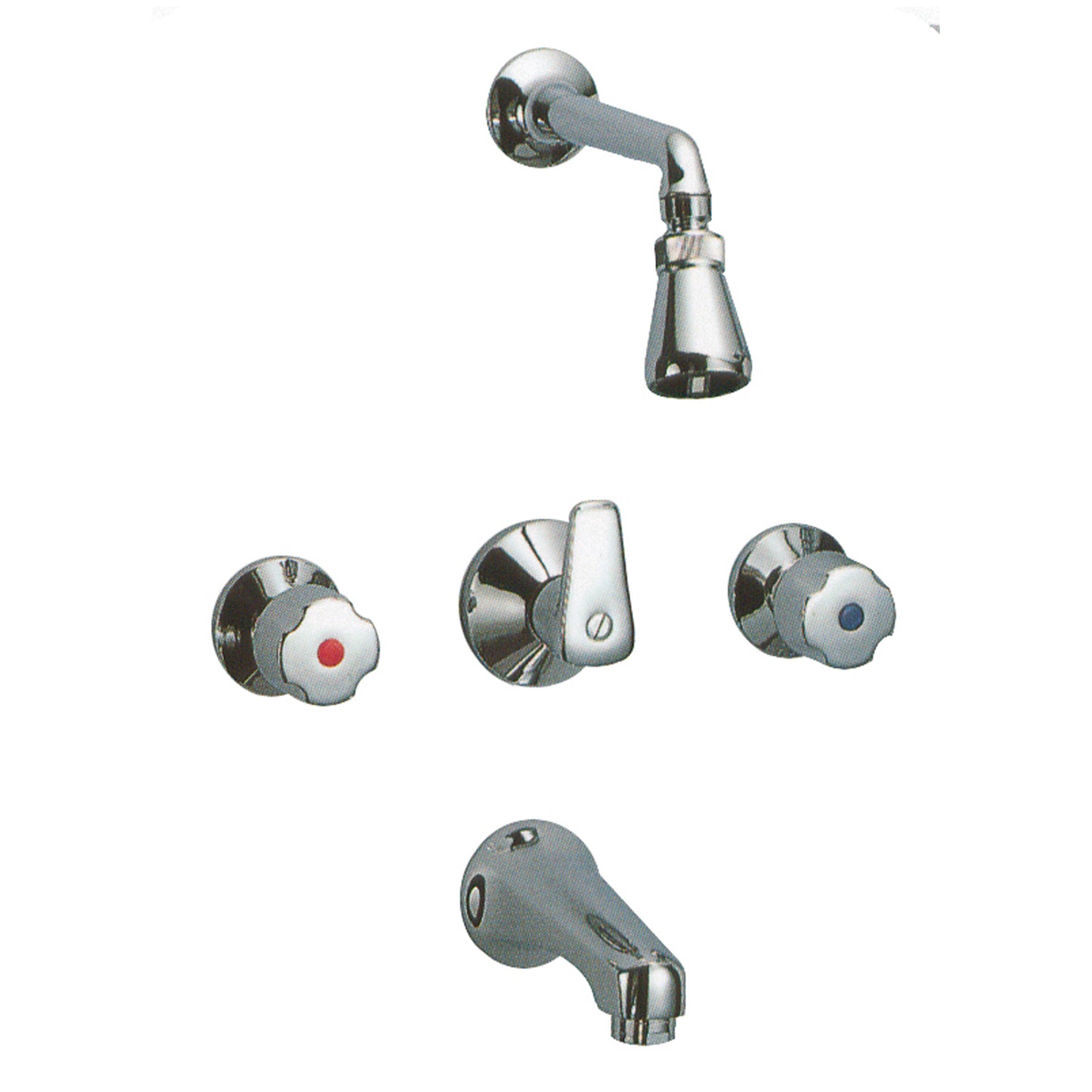 Frattini Polo Built-in Bath/shower+ohs+spout 71018.00