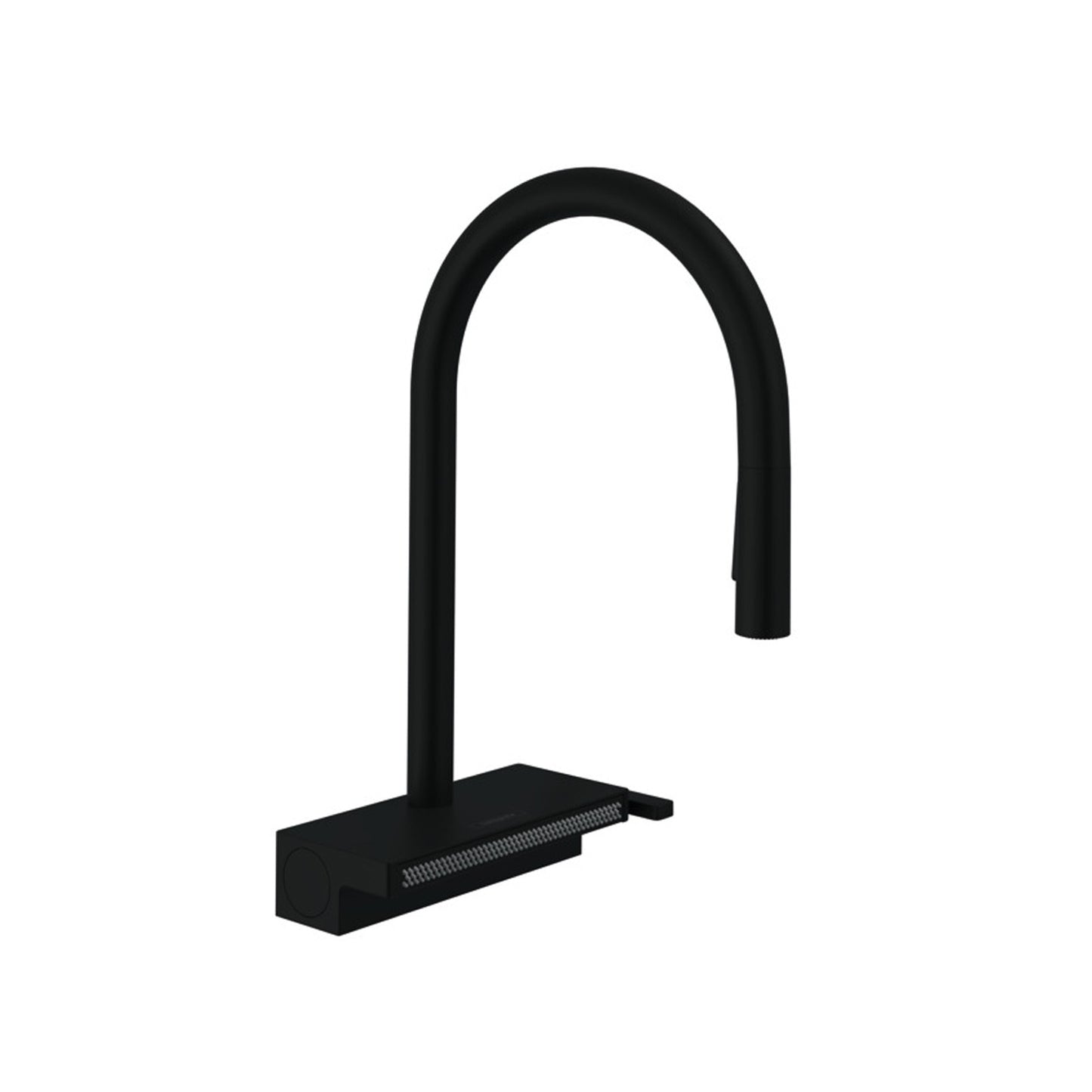 Hansgrohe Aquno Select M81 Sink mixer Matt Black 73831.670