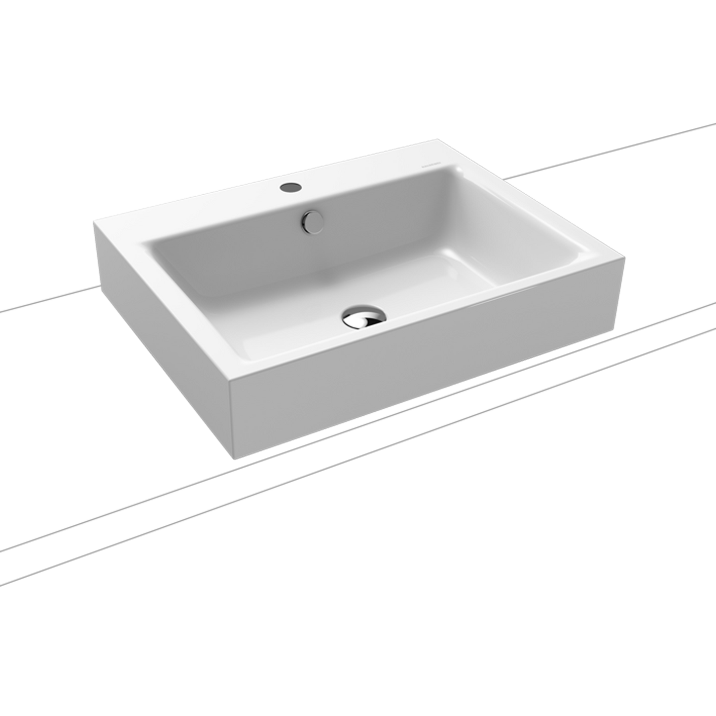 Kaldewei Puro WB3157 Countertop washbasin 9007 0601 3001.