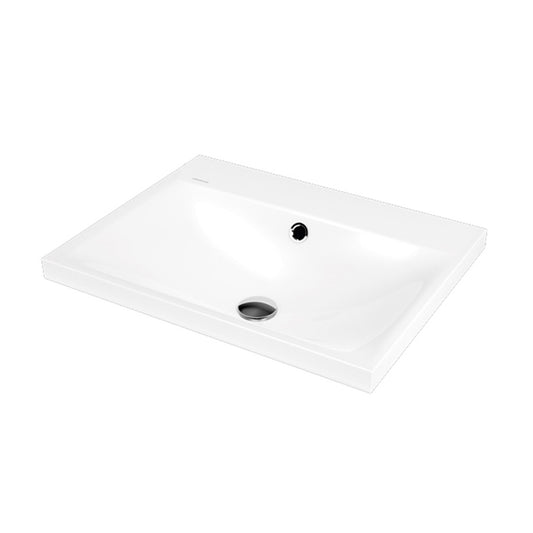 Kaldewei SILENIO WB3040 countertop 1 tap hole Alpine White 9039 0601 3001