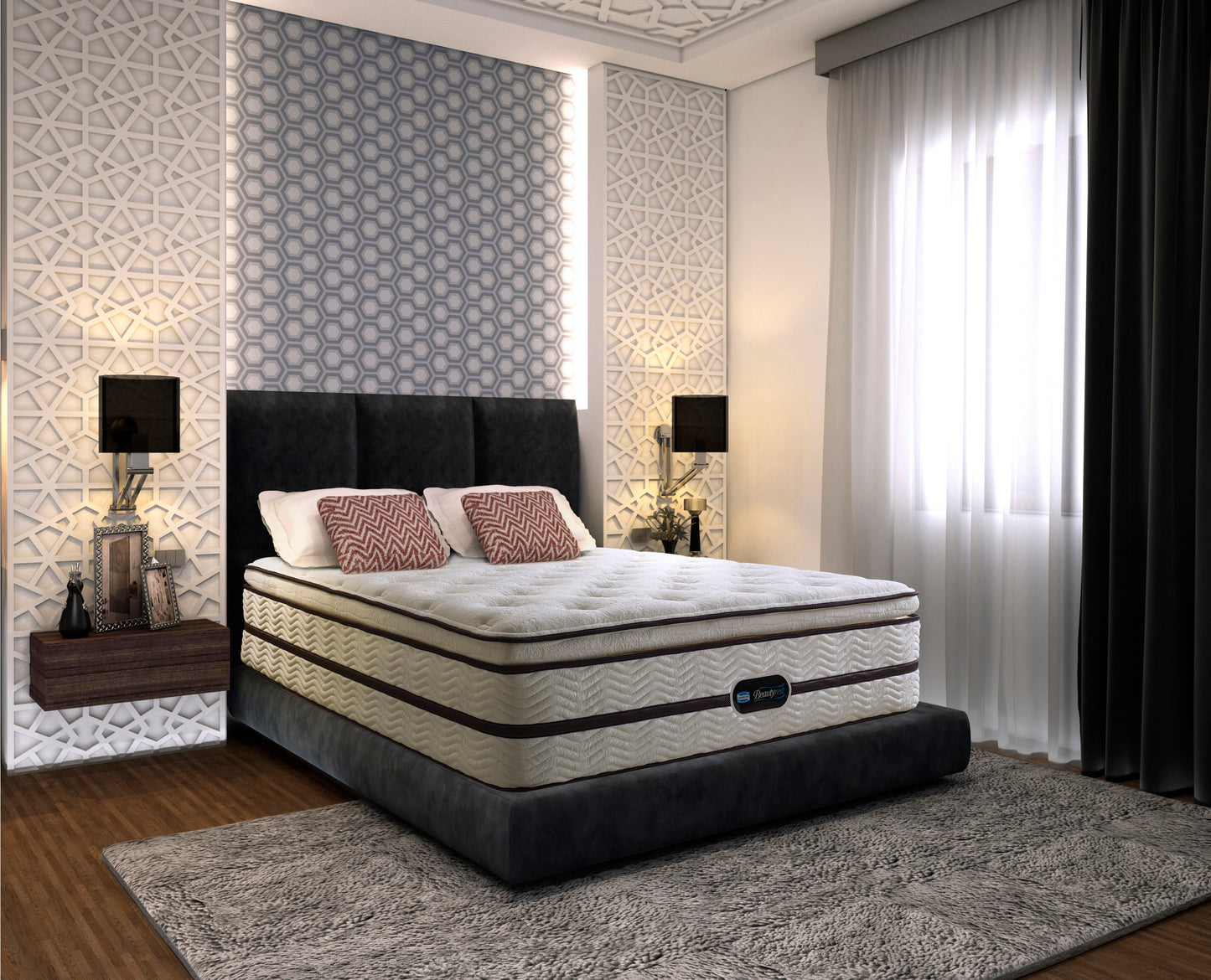 Simmons Beautyrest Summer Dream European King 182 x 203 x 34cm SMD81SPNF0JE