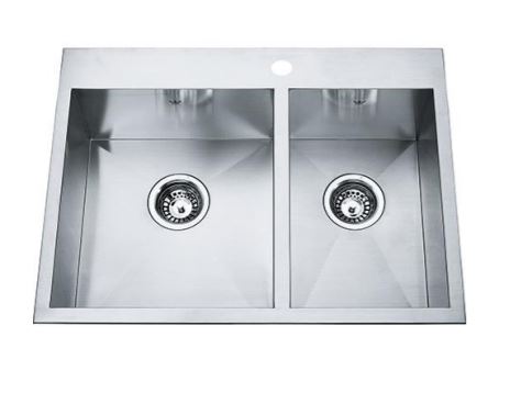 Kindred STEEL QUEEN Double Bowl QCLF2027R/8/1