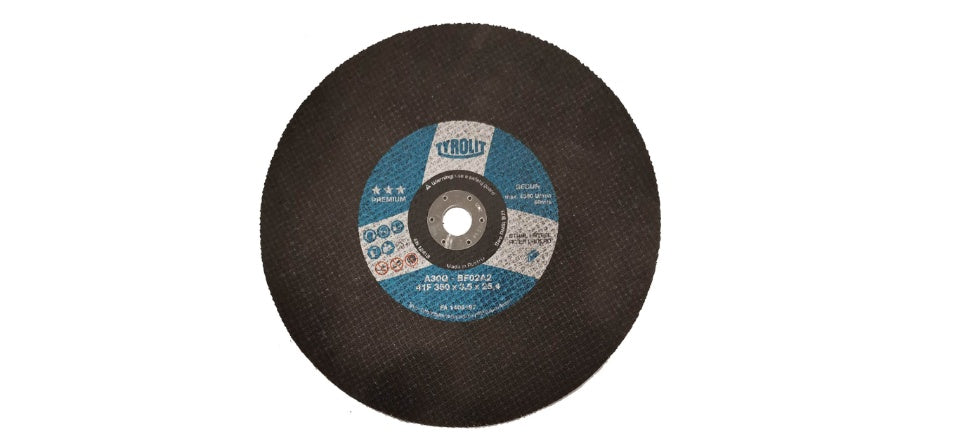 TYROLIT - TN. 479.616- PREMIUM 3 STAR - STRAIGHT CUT-OFF WHEEL 14" FOR STEEL
