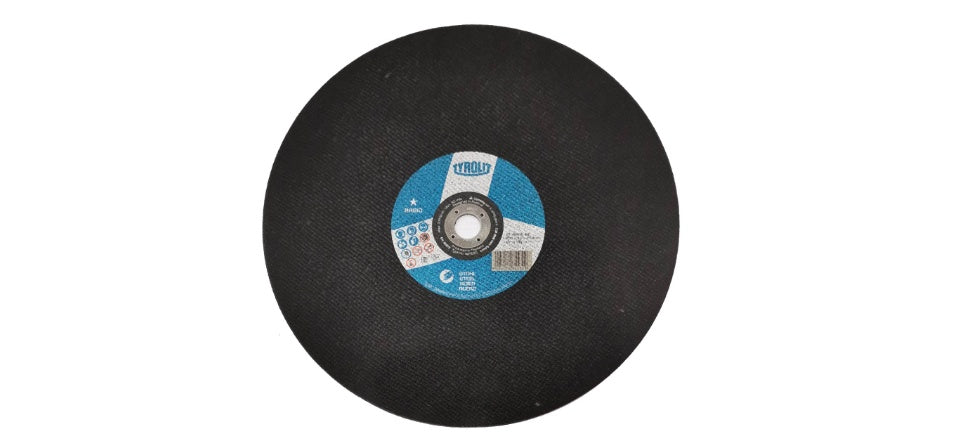 TYROLIT - TN. 485.530 - BASIC 1 STAR - STRAIGHT CUT-OFF WHEEL 16" FOR STEEL