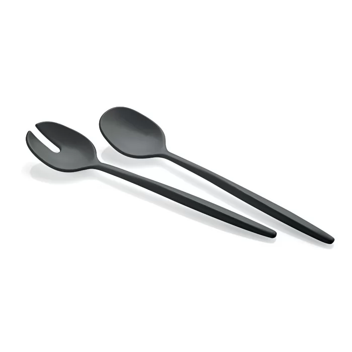 Guzzini Tierra 2pc salad server fusion black