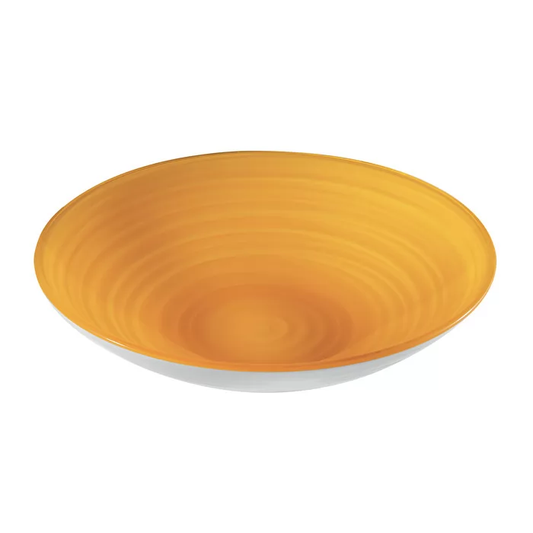 Guzzini Twist centerpiece/bowl 37x8.5 cm yellow