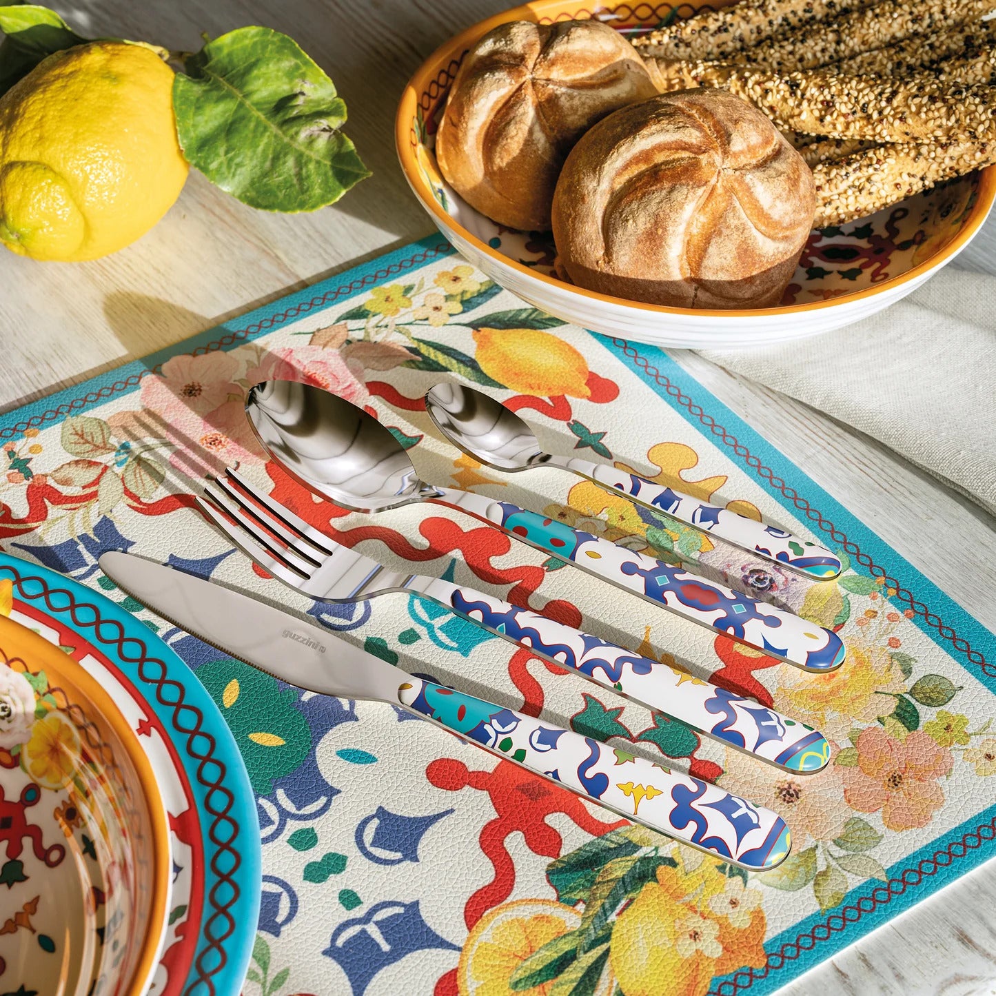 Guzzini Flower&Lemon placemat