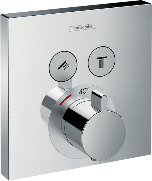 Hansgrohe ShowerSelect thermostat 2 functions 15763.007