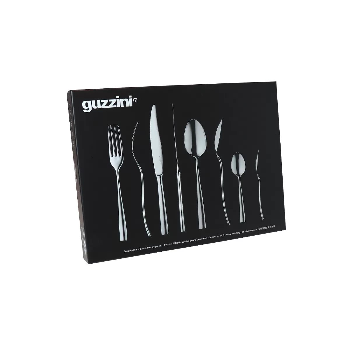 Guzzini My Table 24pc cutlery set steel