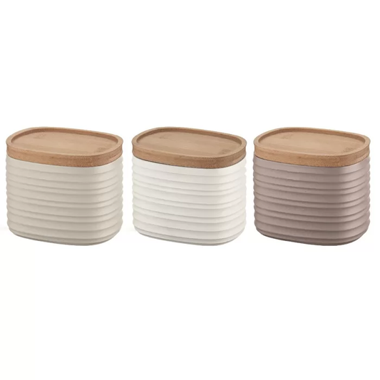 Guzzini Tierra S set of 3 storage jars