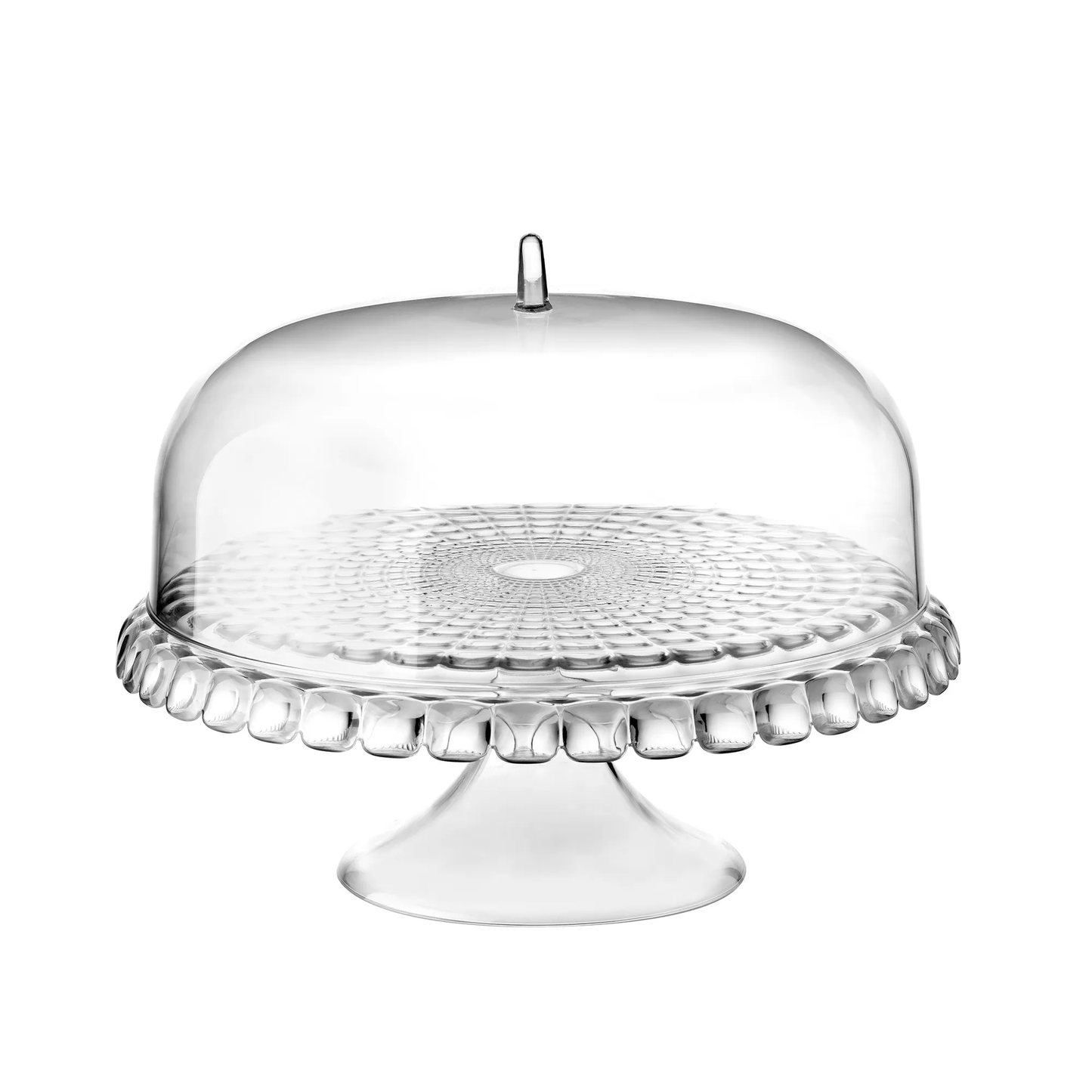 Guzzini Tiffany cake stand Ø36x28 clear