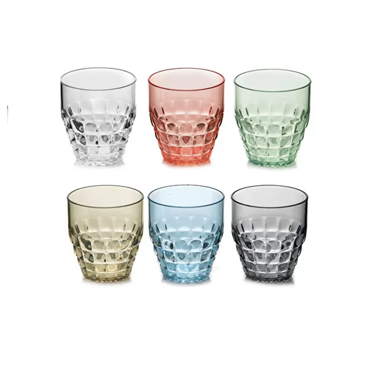 Guzzini Tiffany set of 6 tumblers Ø8.5x9.5