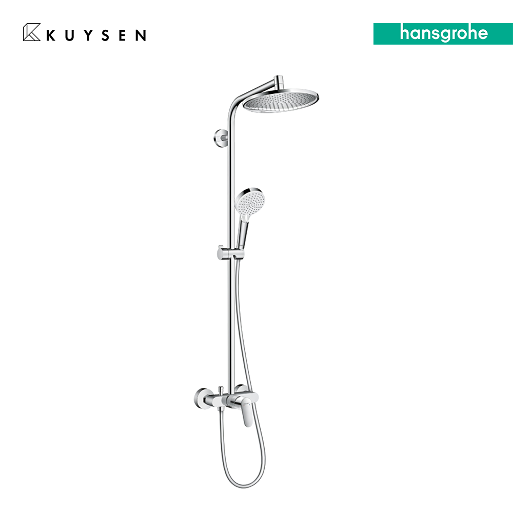 Hansgrohe Showerpipe 240 1jet with single lever mixer 27269.000