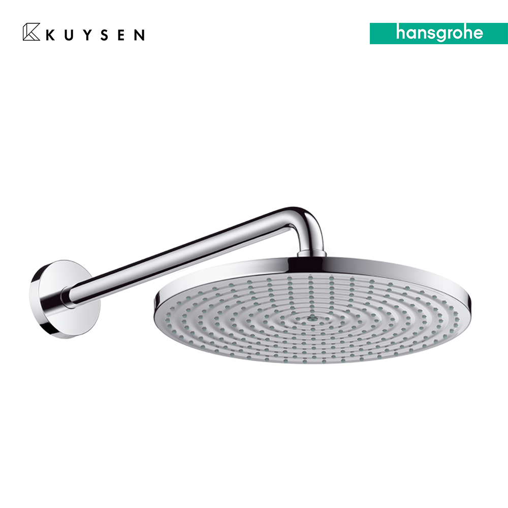 Hansgrohe Raindance S300 Air 1jet overhead shower with wall arm 27493.000