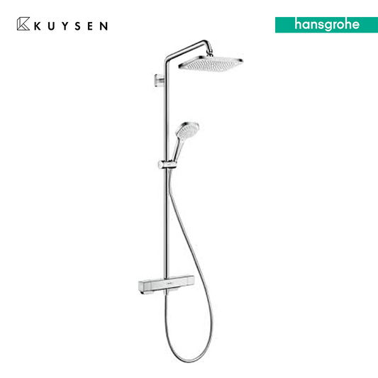 Hansgrohe Croma E280 1jet with thermostat shower pipe 27630.000