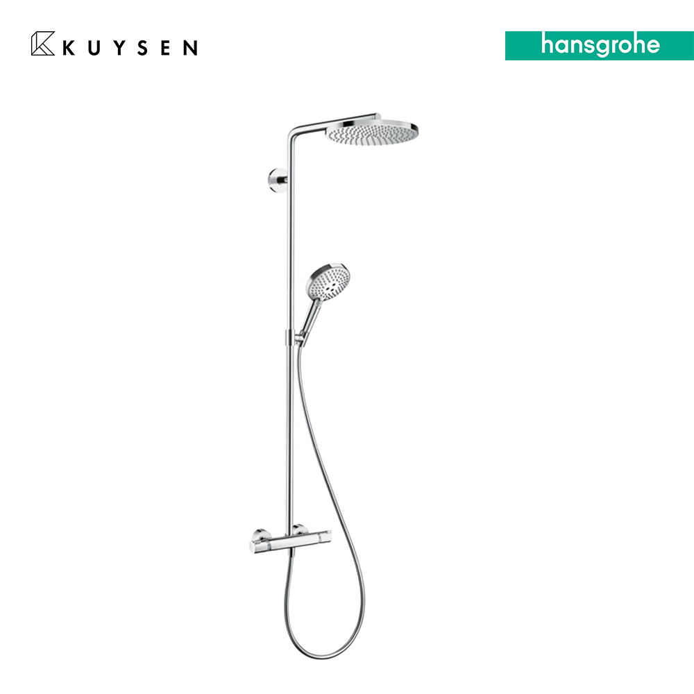 Hansgrohe Raindance Select S Showerpipe 240 shower pipe 1jet P with thermostat 27633.000