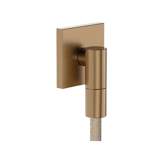 Hansgrohe Fixfit Fine E wall outlet Brushed Bronze 28883.140