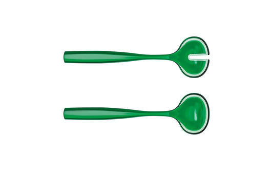 Guzzini Dolcevita salad servers emerald